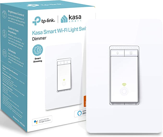 Kasa Smart Wi-Fi dimmer switch